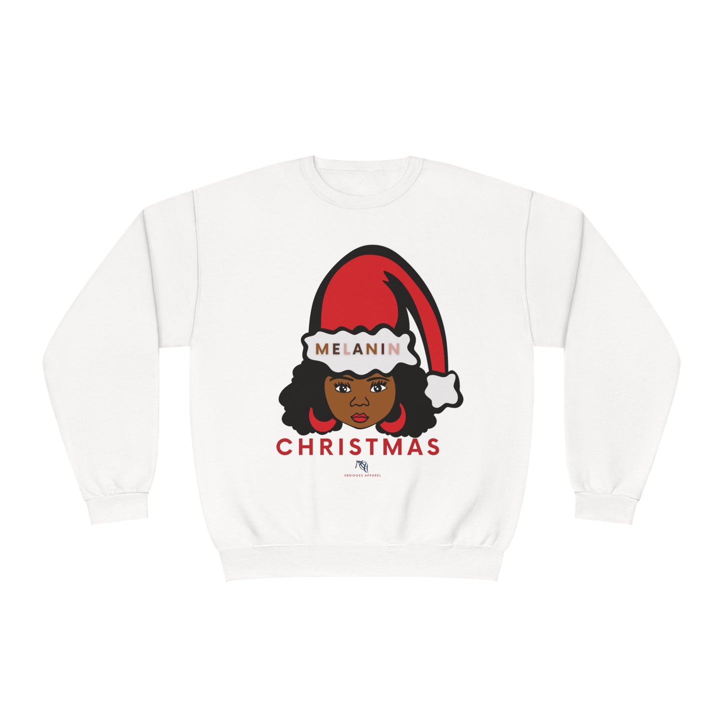 Melanin Christmas Crewneck