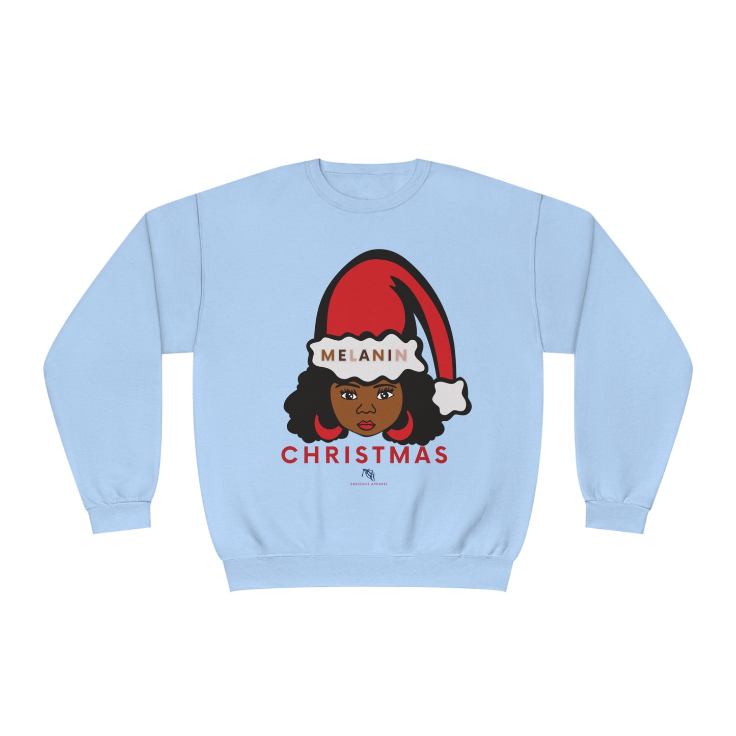 Melanin Christmas Crewneck