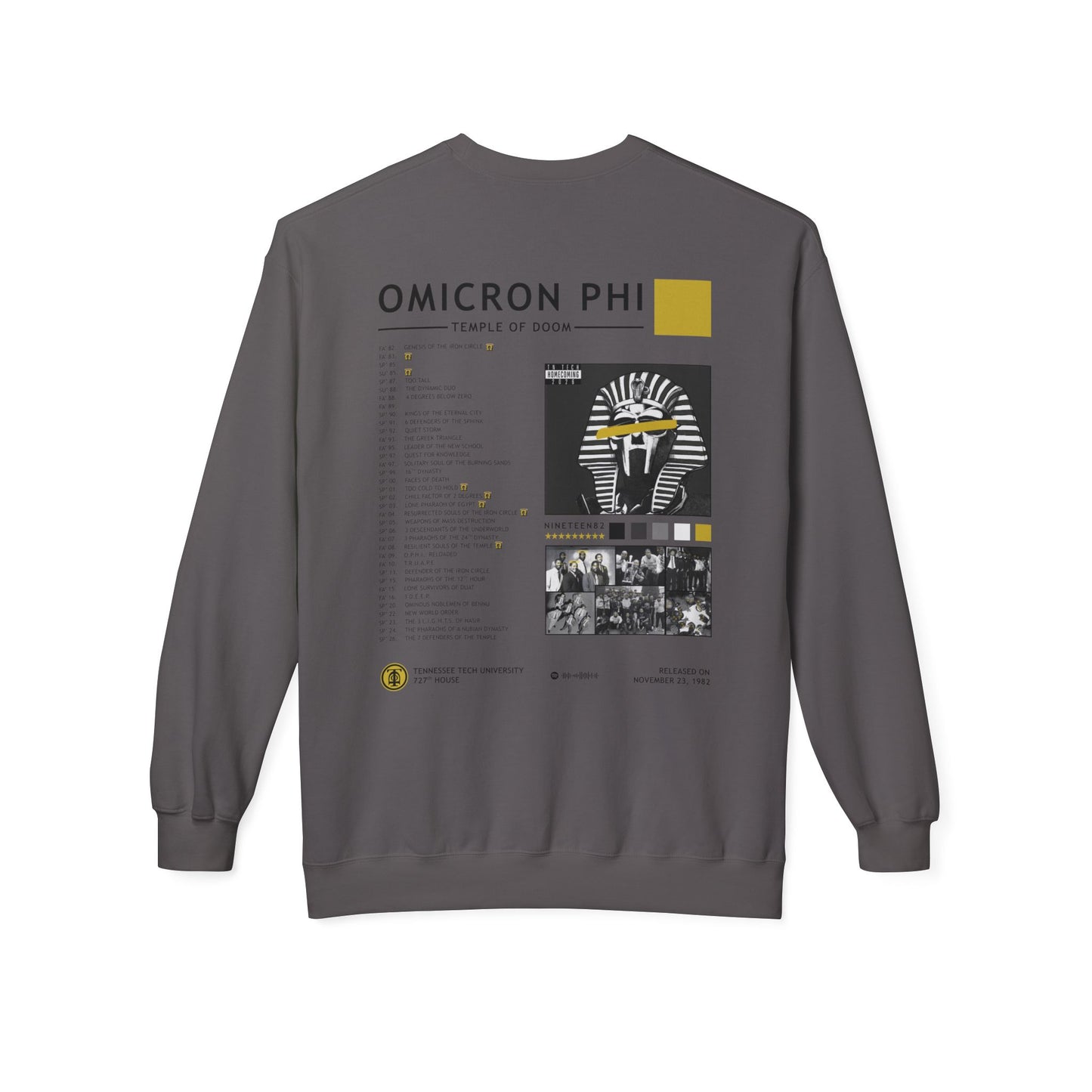 Temple of Doom TTU HOCO Crewneck