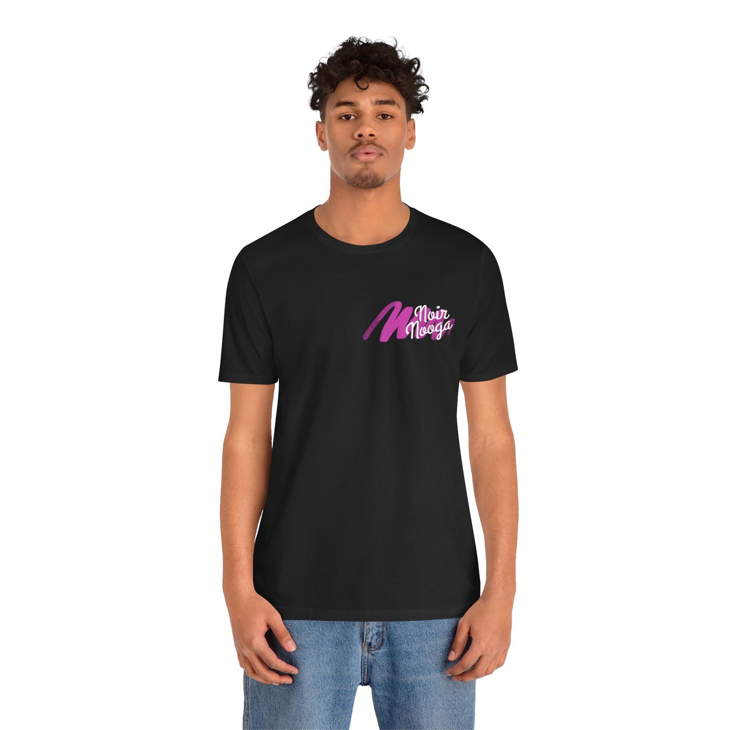 Noir Nooga Tee - Pink Art