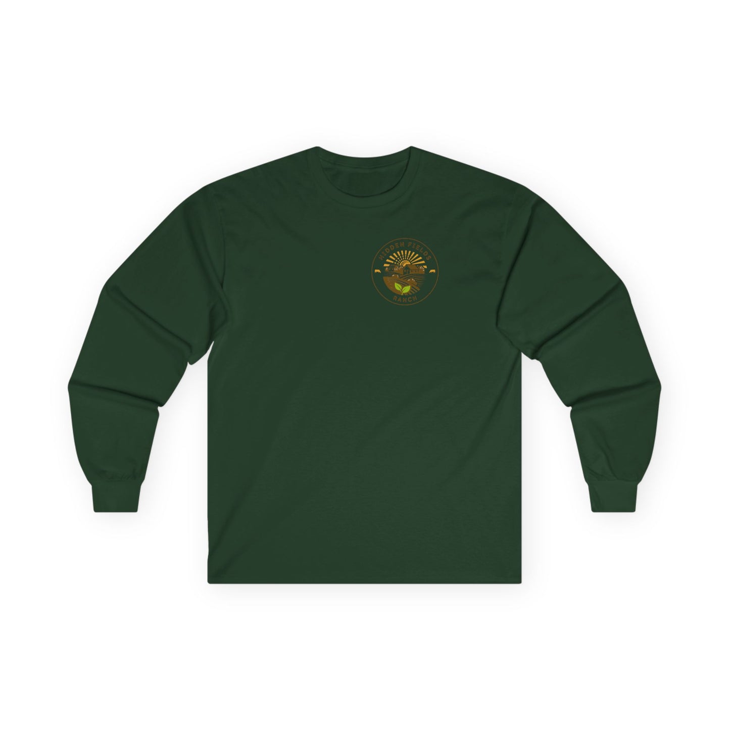 Hidden Fields Long Sleeve Tee