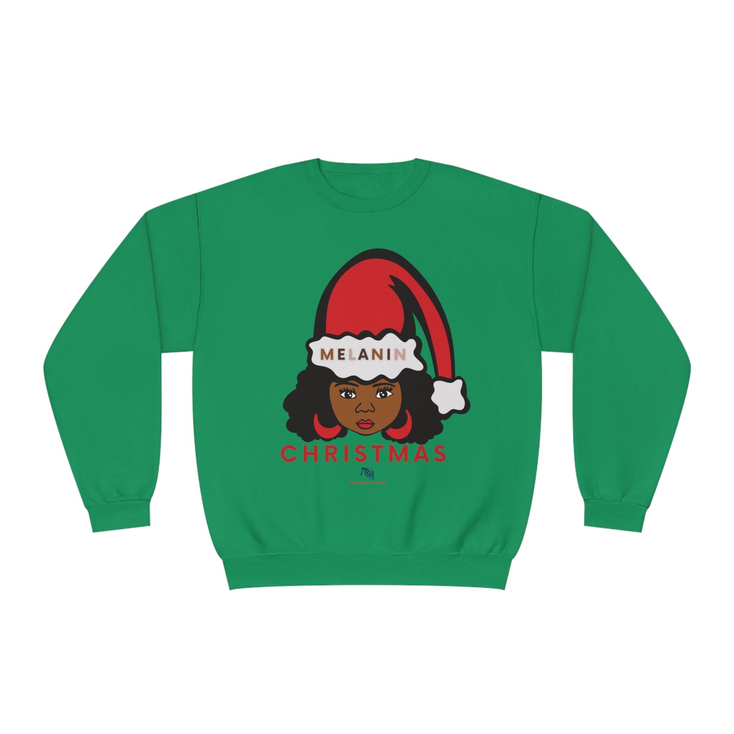 Melanin Christmas Crewneck