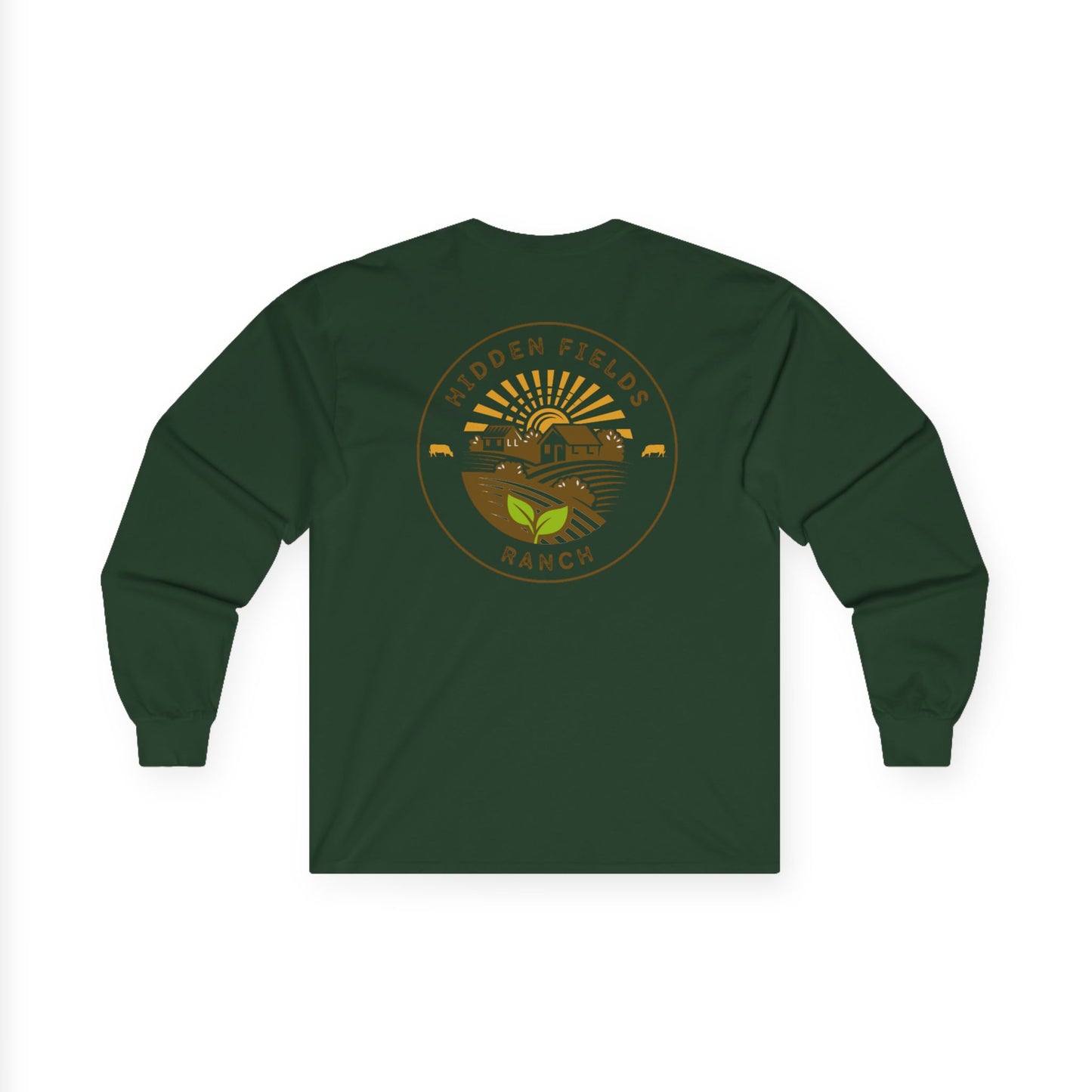 Hidden Fields Long Sleeve Tee