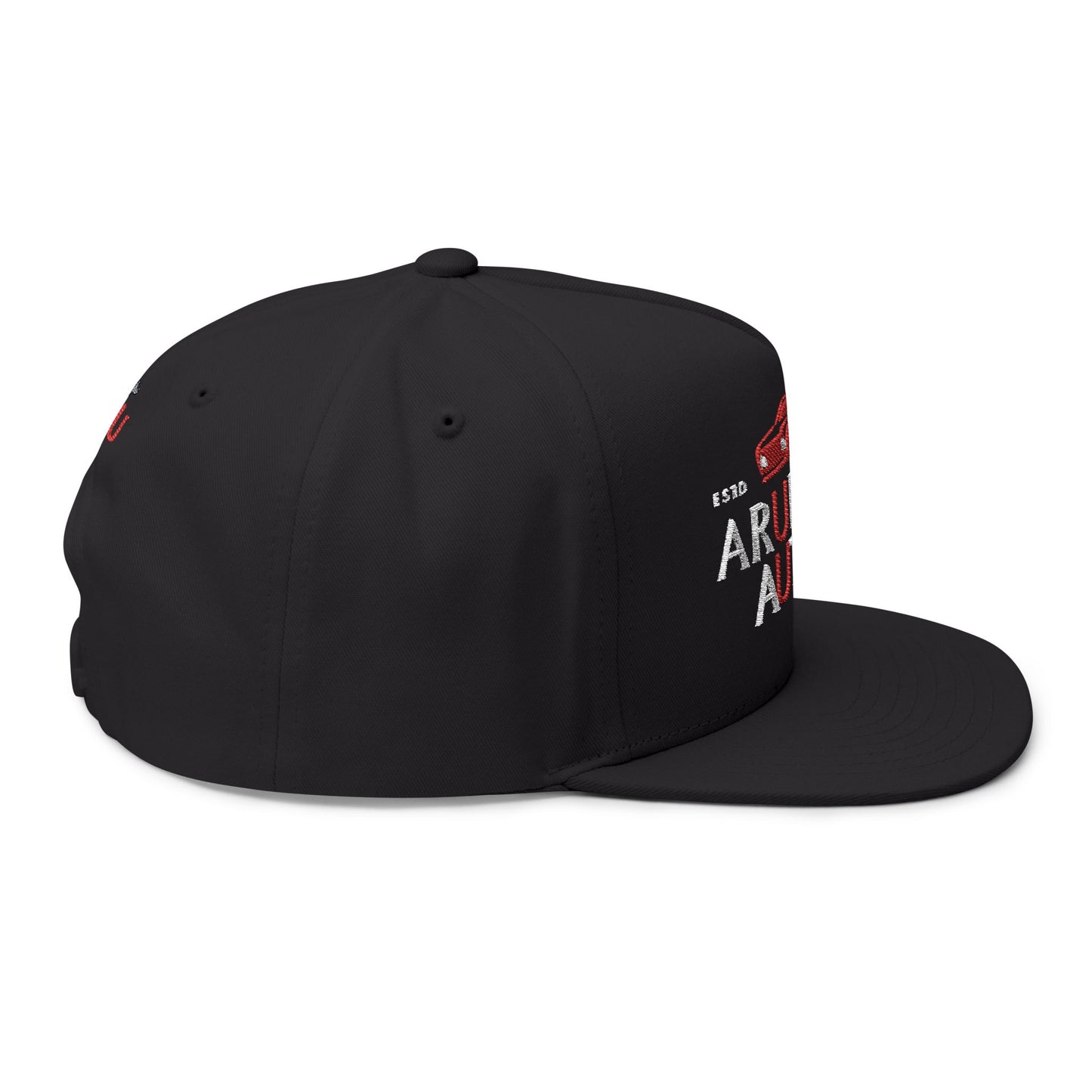 AAuto Embroidered Flat Bill