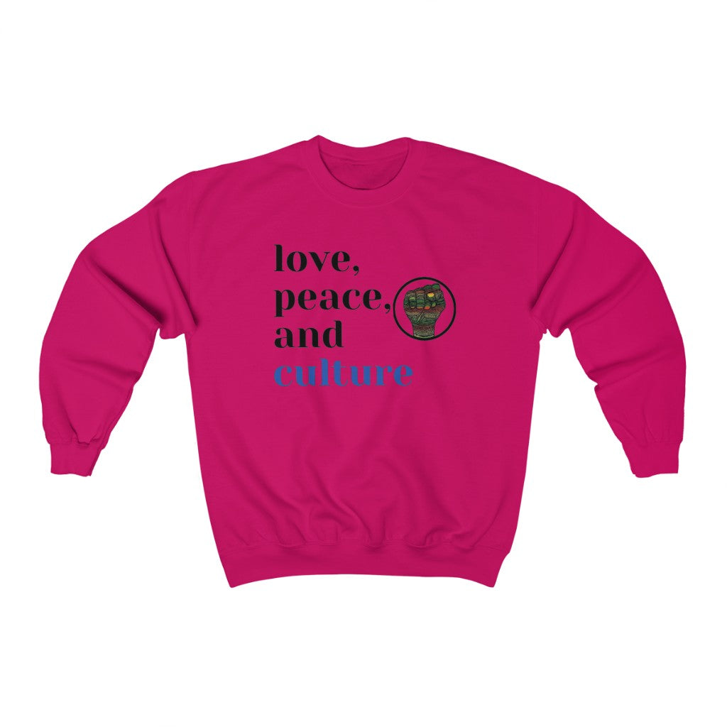 Love, Peace & Culture Crewneck