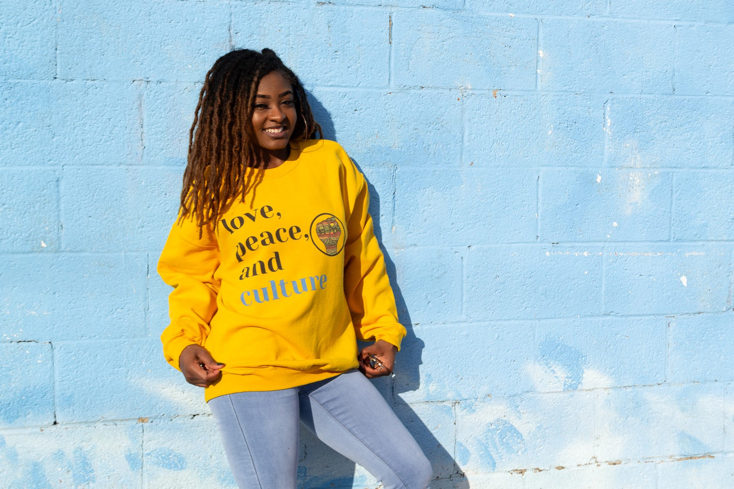 Love, Peace & Culture Crewneck