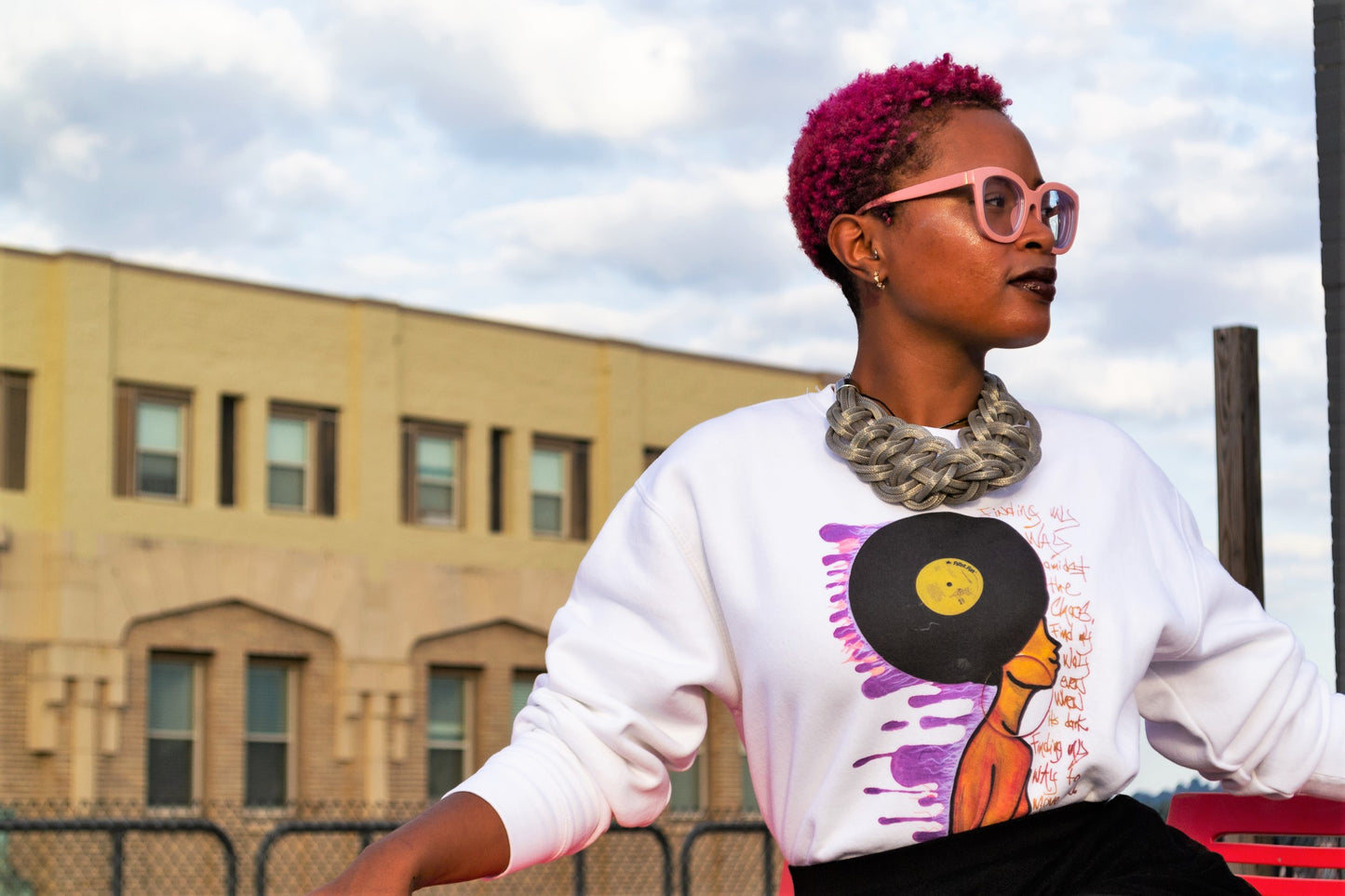 AURA-GLYPHIC Crewneck