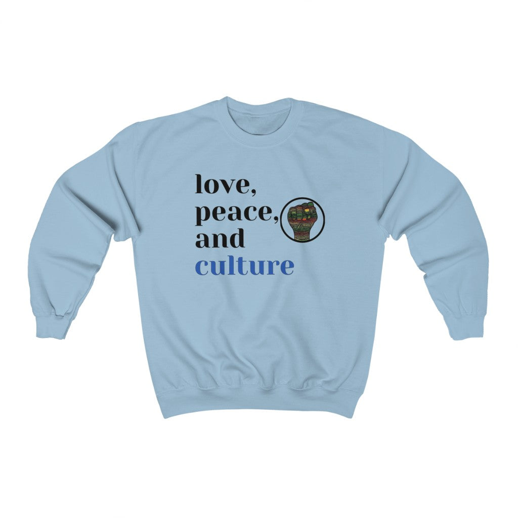 Love, Peace & Culture Crewneck