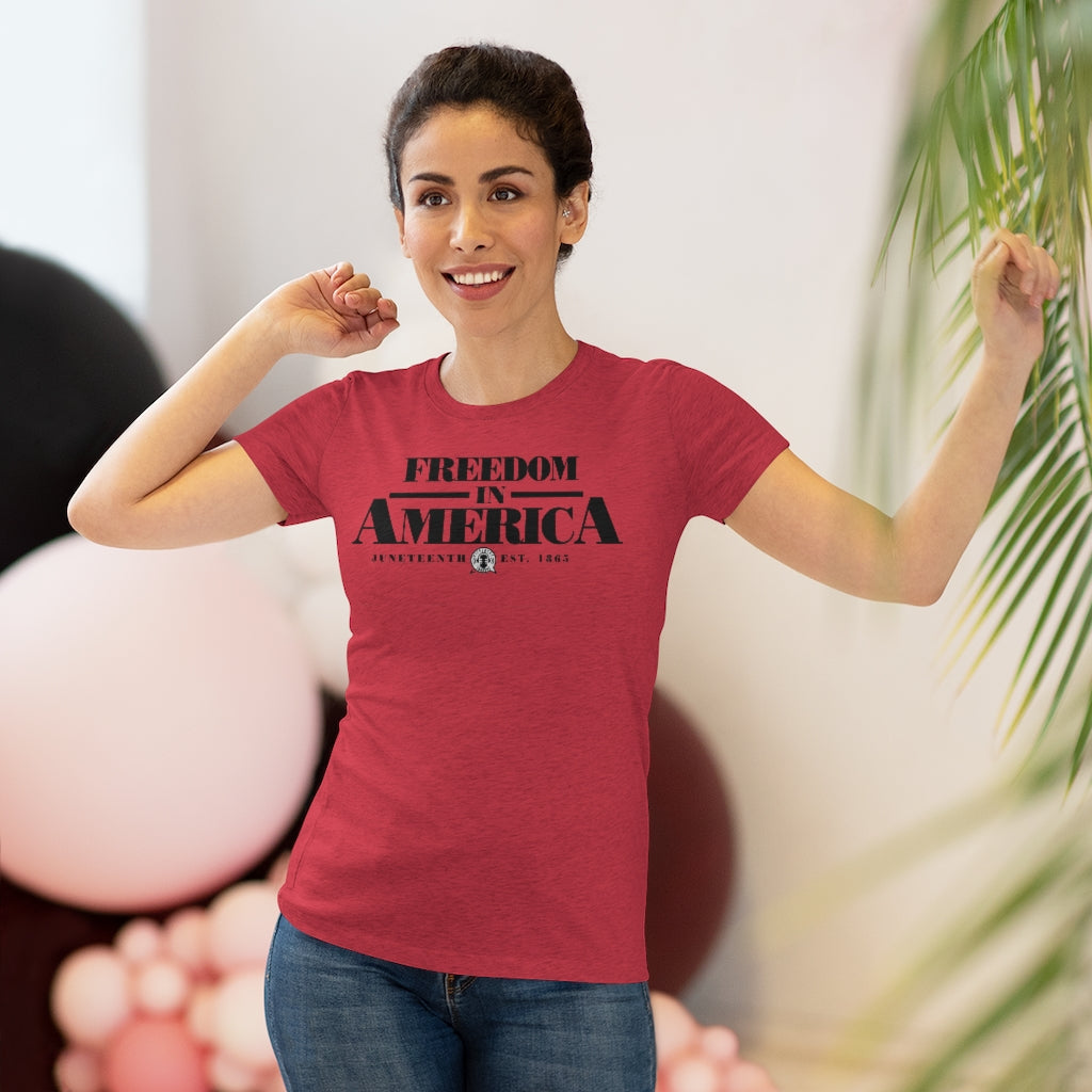 Women's Freedom in America Juneteenth Tee