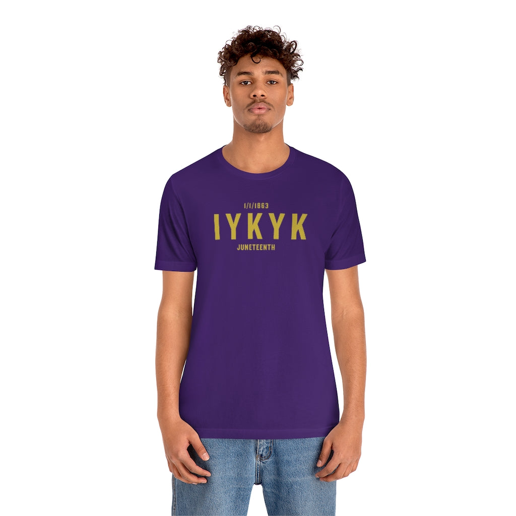 Juneteenth IYKYK Omega Tee