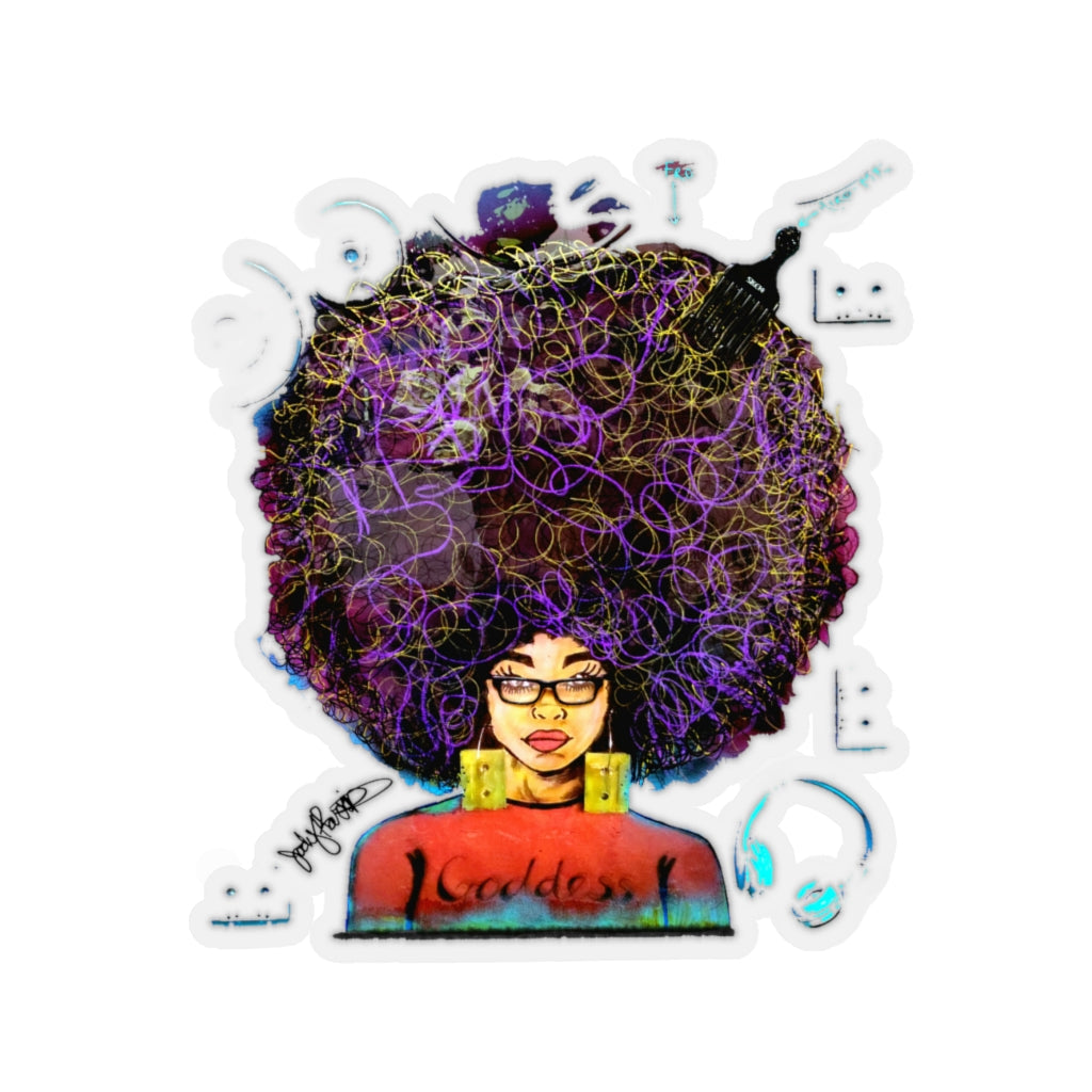 AFRO-NAUT Sticker
