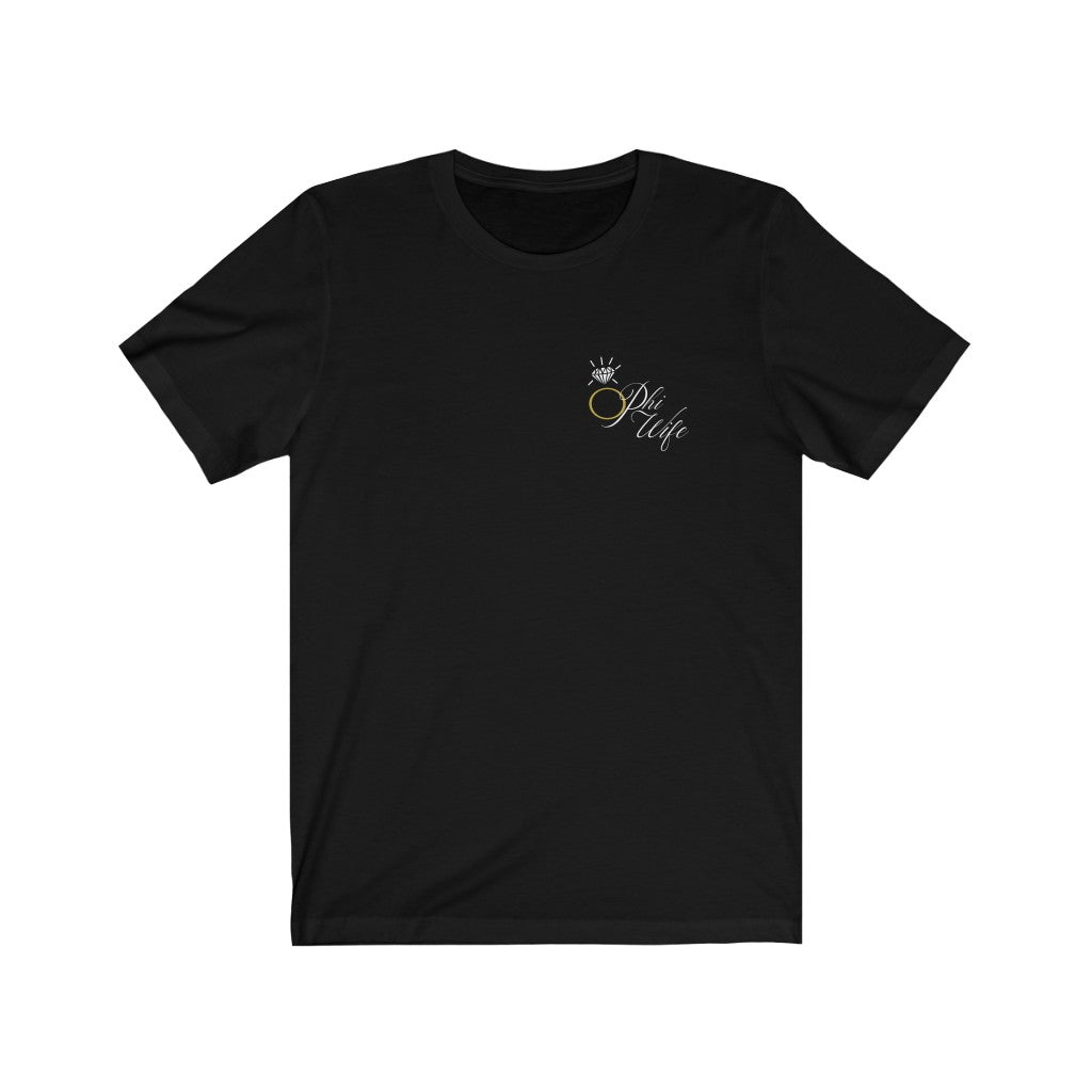 O PHI Wife Tee (Chest Logo)