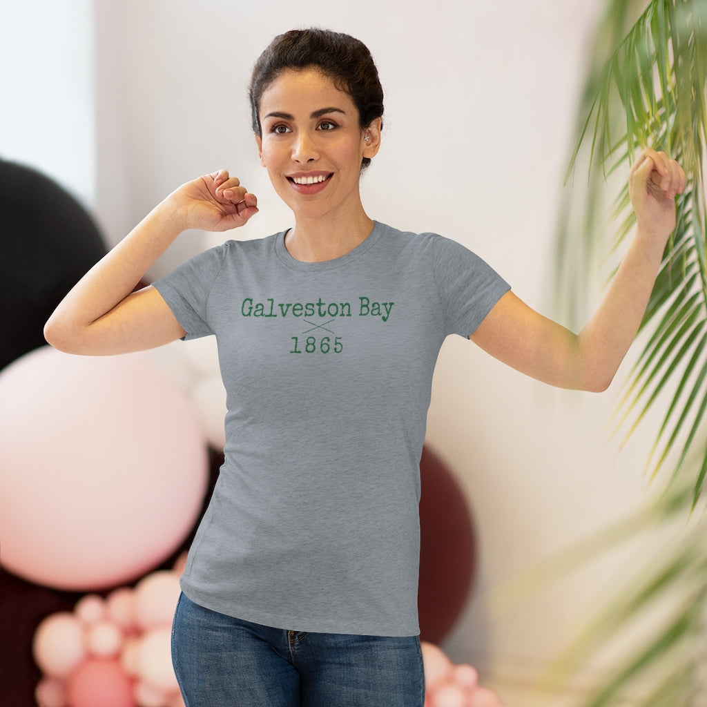 Women's Galveston Bay Tee - Green
