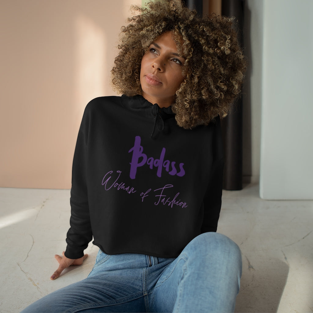 B.A.W.O.F. Crop Hoodie