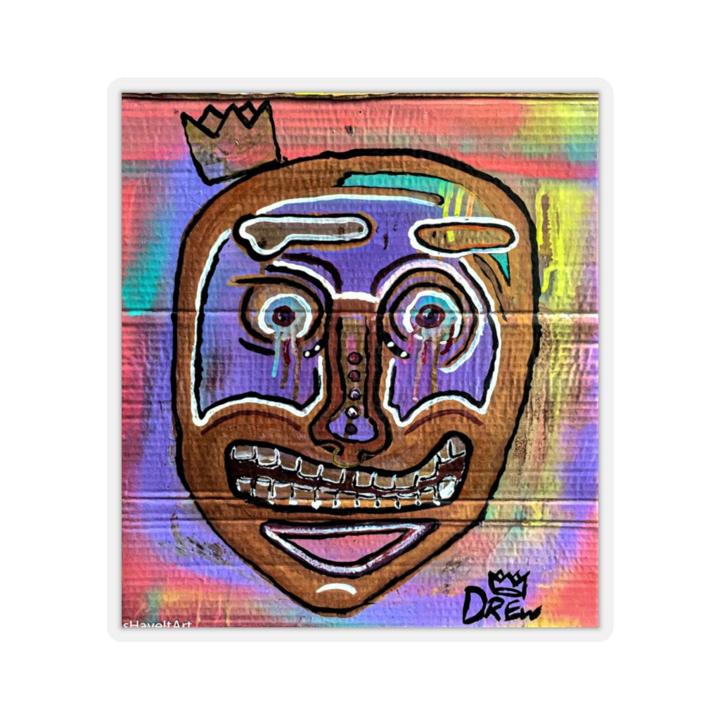 King Geechi V Sticker