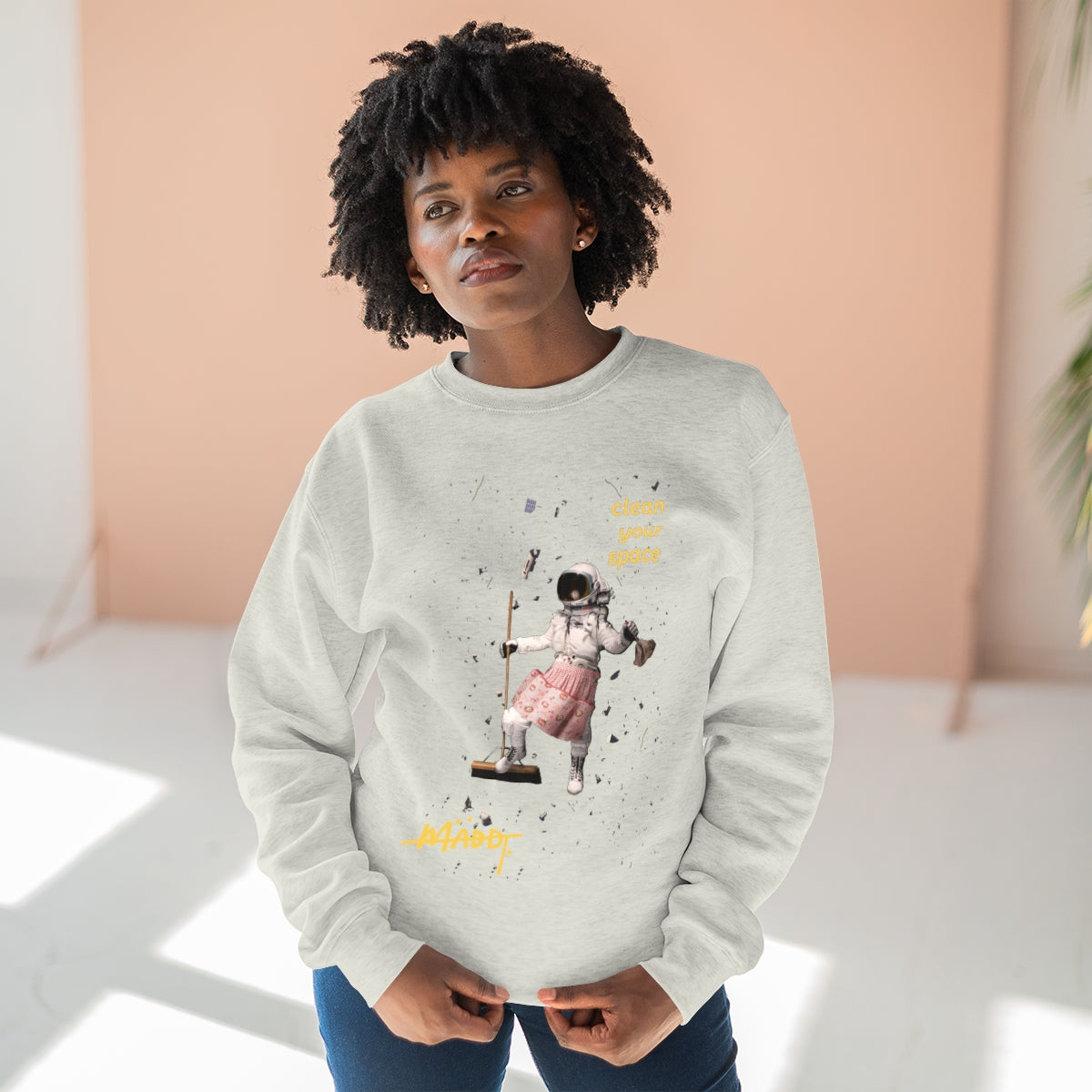 Clean Your Space Crewneck
