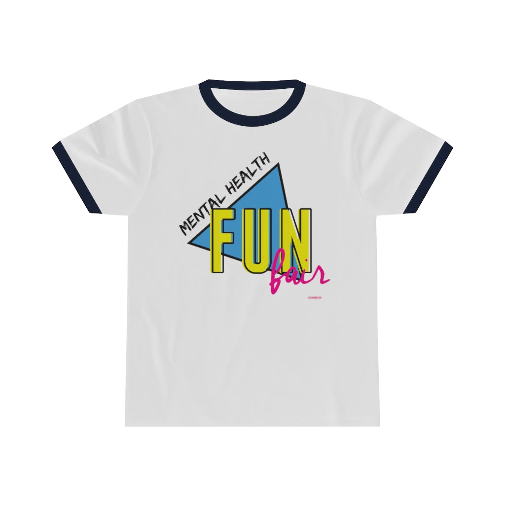 Mental Health FUN Fair Ringer Tee