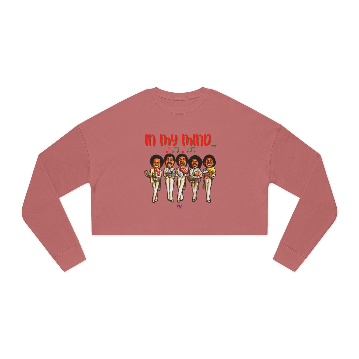 In My Mind....Christmas Crop Crewneck