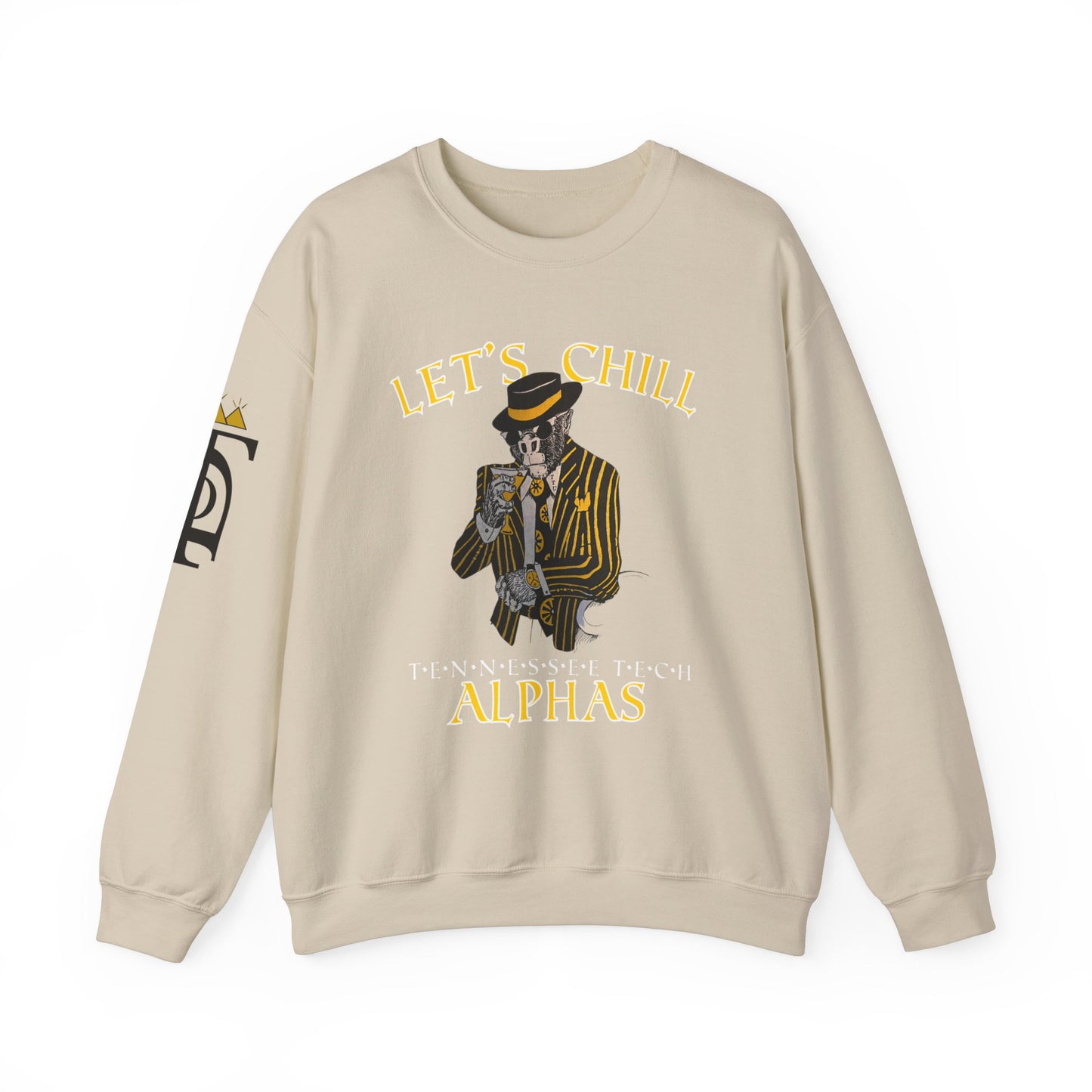 TTU Homecoming 2024 - Let's Chill Line Name Crewneck