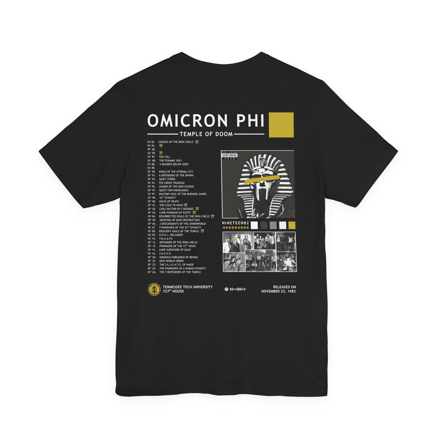 Temple of Doom TTU HOCO Tee