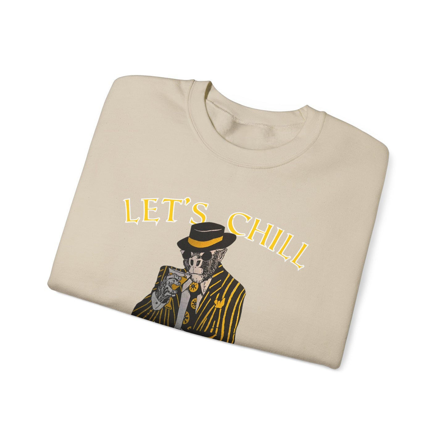 TTU Homecoming 2024 - Let's Chill Line Name Crewneck