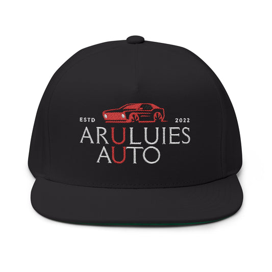 AAuto Embroidered Flat Bill
