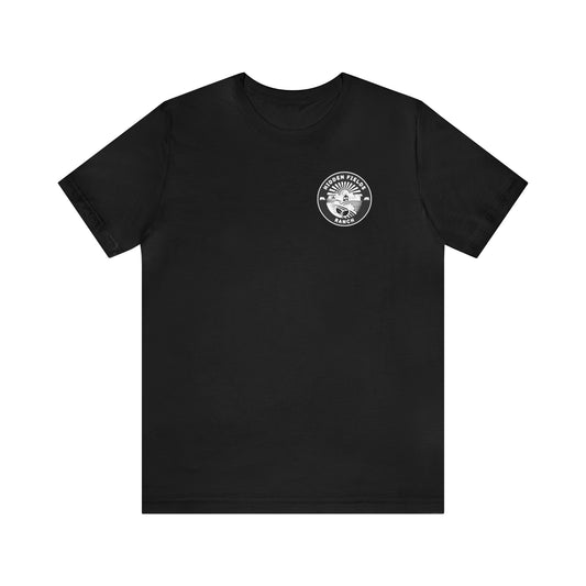 Hidden Fields Tee (Black & White Logo)