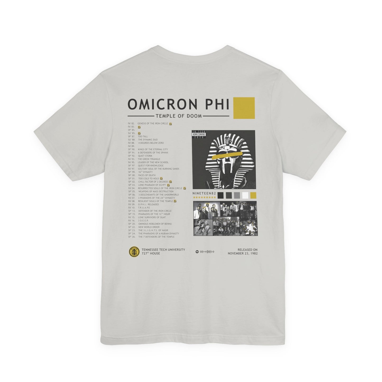 Temple of Doom TTU HOCO Tee