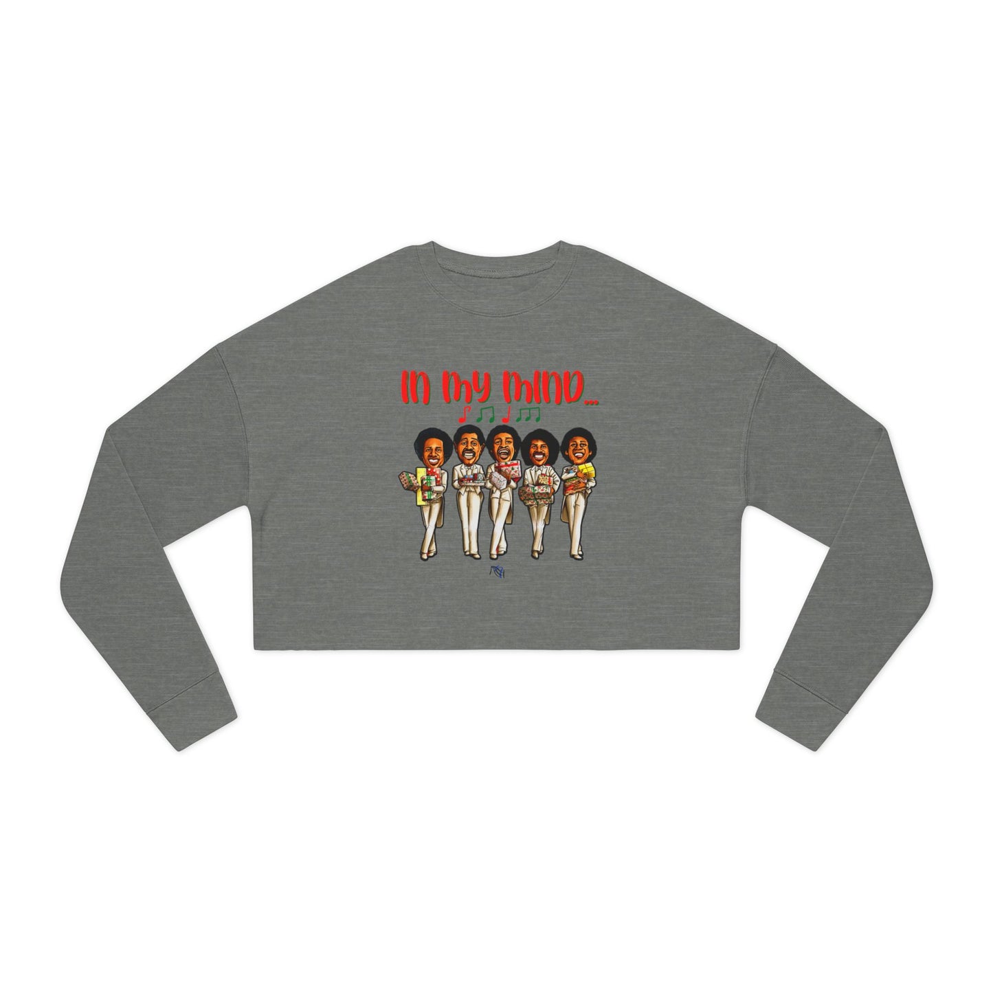 In My Mind....Christmas Crop Crewneck