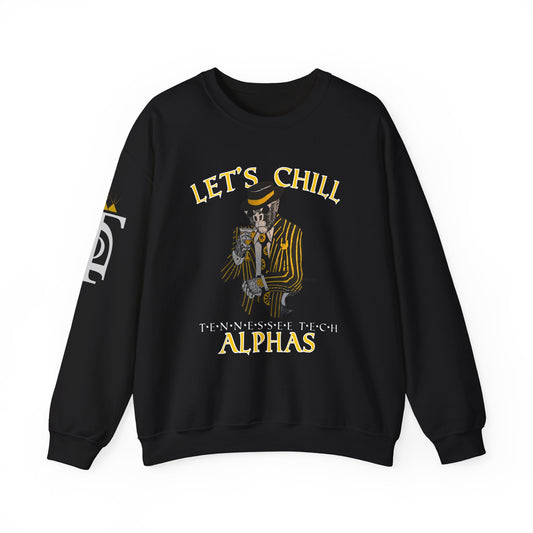 TTU Homecoming 2024 - Let's Chill Line Name Crewneck