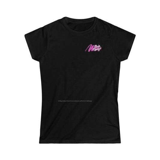 Women's Cut Noir Nooga Tee (chest)