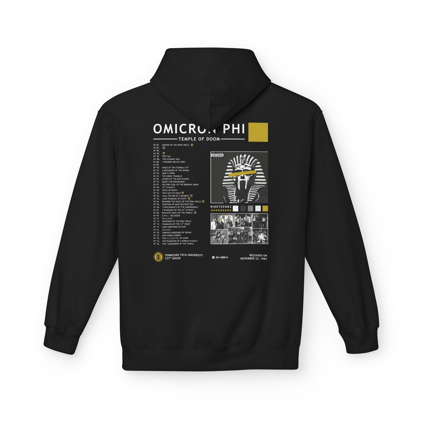 Temple of Doom TTU HOCO Hoodie