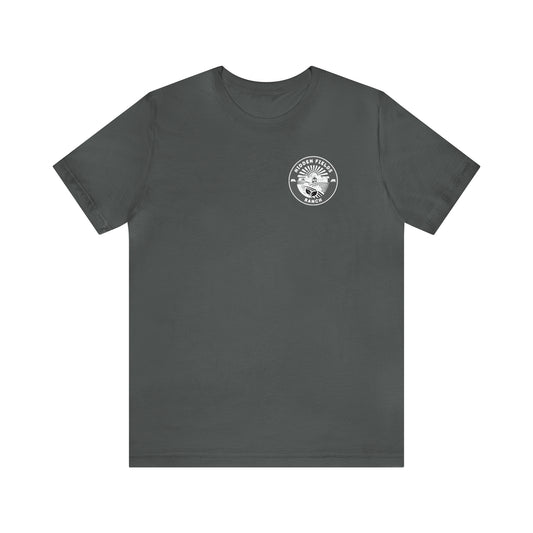 Hidden Fields Tee (Black & White Logo)