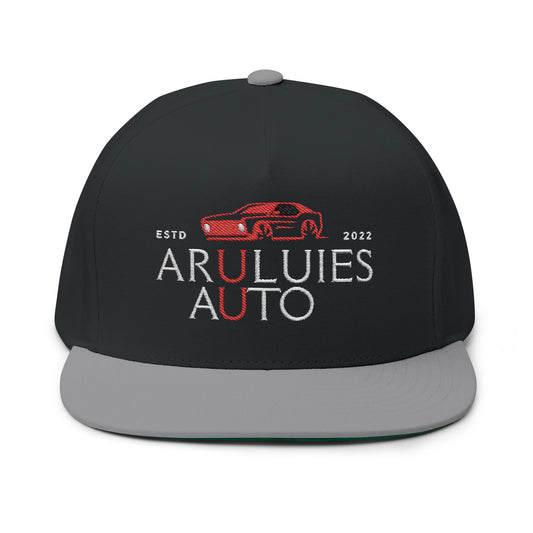 AAuto Embroidered Flat Bill