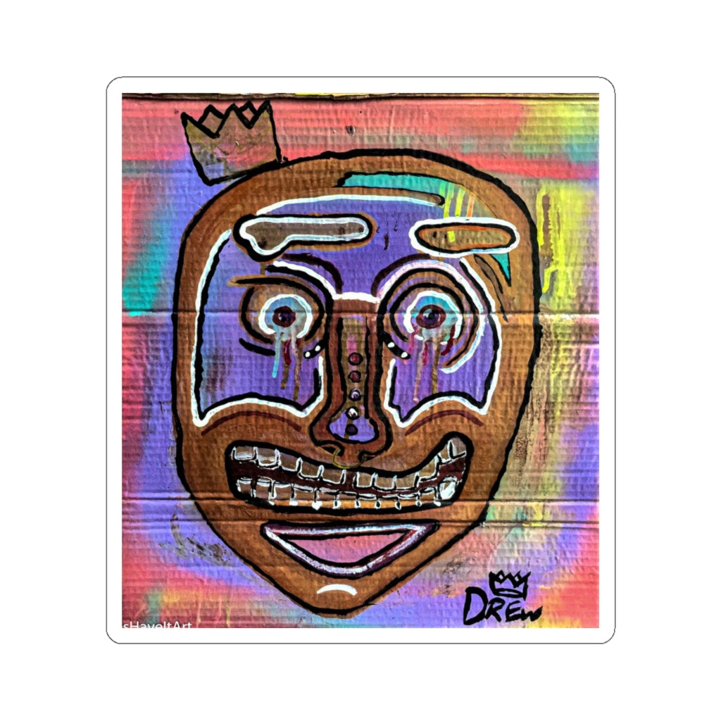 King Geechi V Sticker