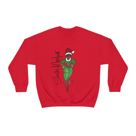 Santa's lil Helper Crewneck