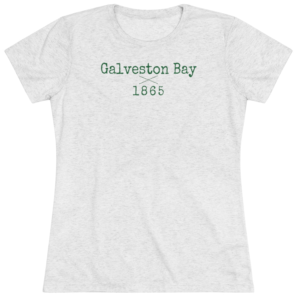 Women's Galveston Bay Tee - Green