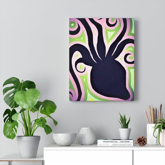 Pink Octopus Print