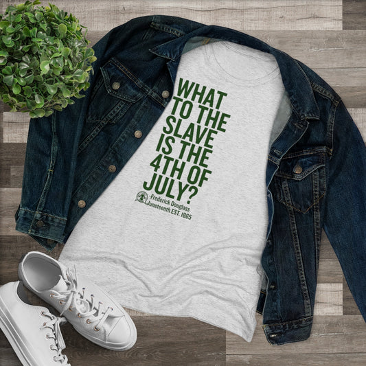 Women's Frederick Douglass Tee - Green