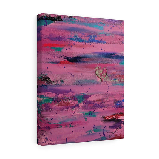 Pink heARTs Print
