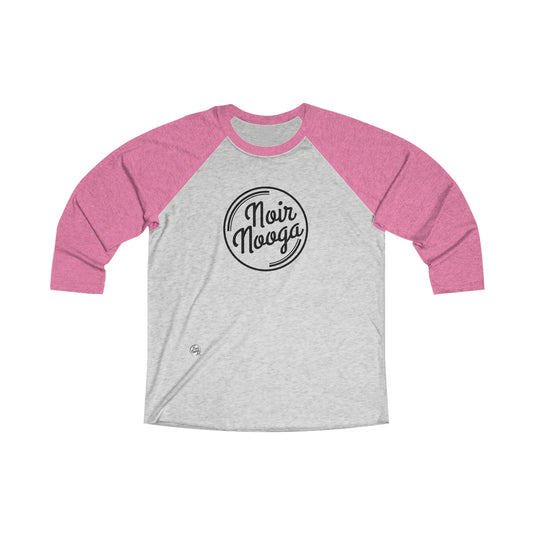 Noir Nooga Tri-Blend 3/4 Raglan Tee