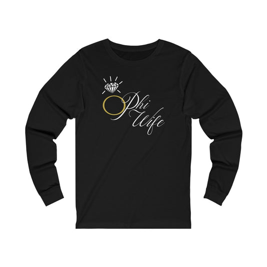 O PHI Wife Long Sleeve Tee