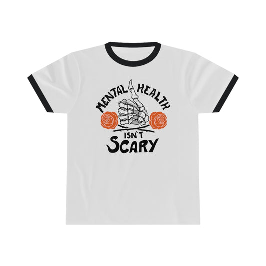 Mental Health Isn't Scary Ringer Tee