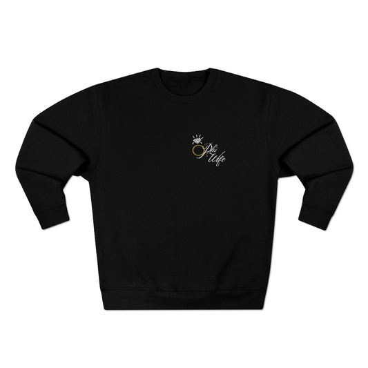 O PHI Wife Crewneck (Chest Logo)