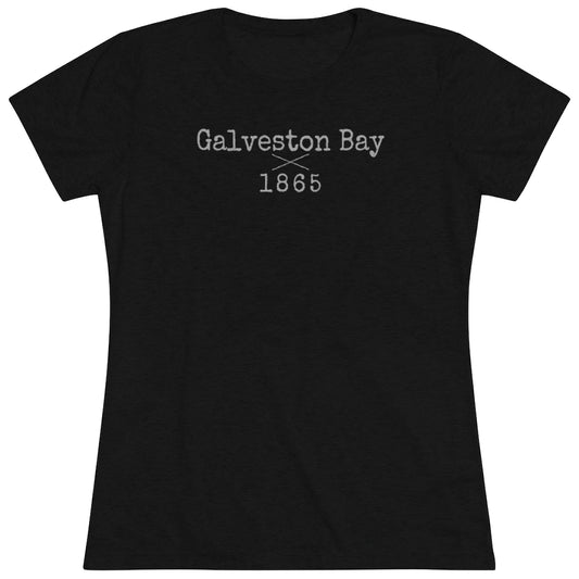 Women's Galveston Bay Tee - Gray