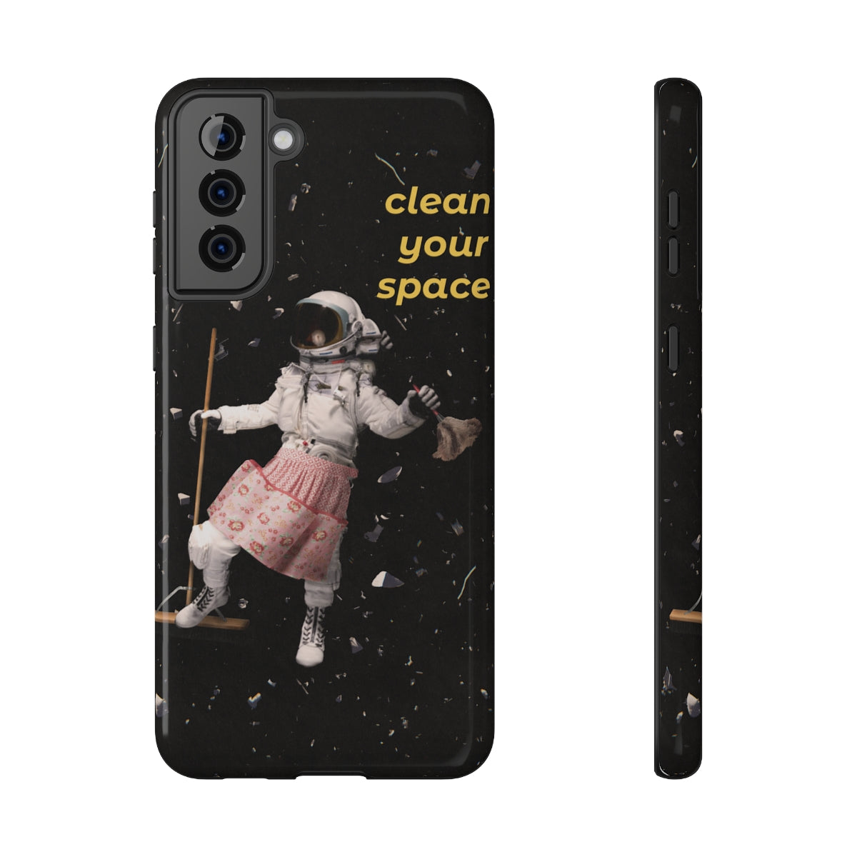 Clean Your Space Phone Case