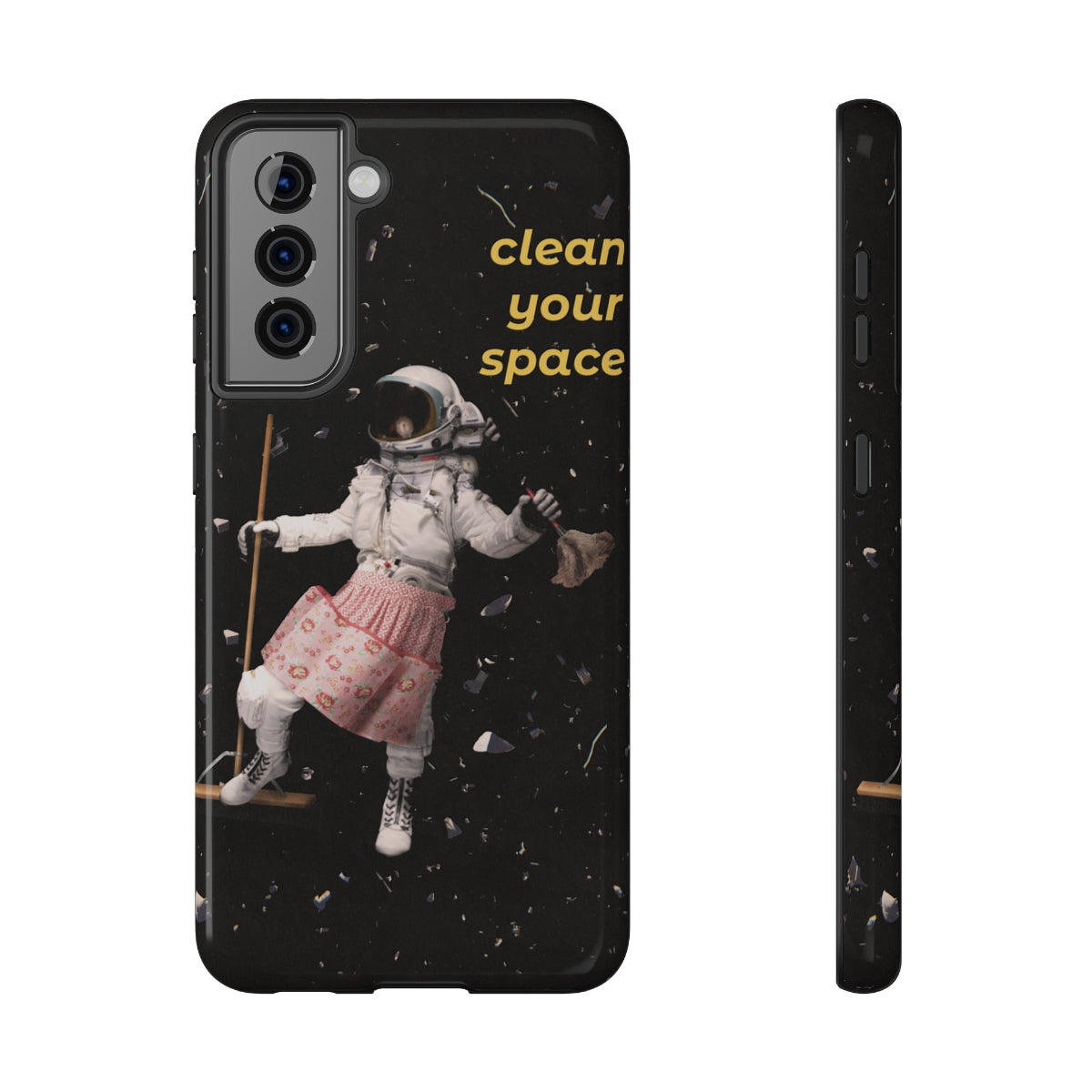 Clean Your Space Phone Case