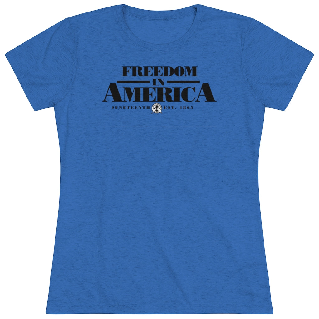 Women's Freedom in America Juneteenth Tee