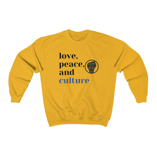 Love, Peace & Culture Crewneck