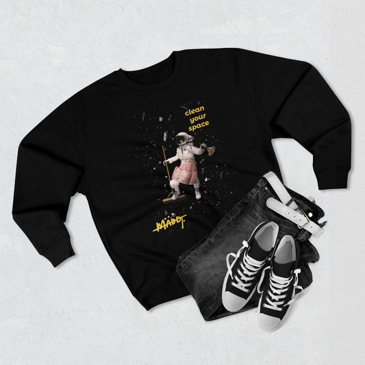 Clean Your Space Crewneck